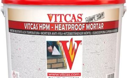 refractory mortar for connecting bricks in a pizza oven, grill and smokehouse