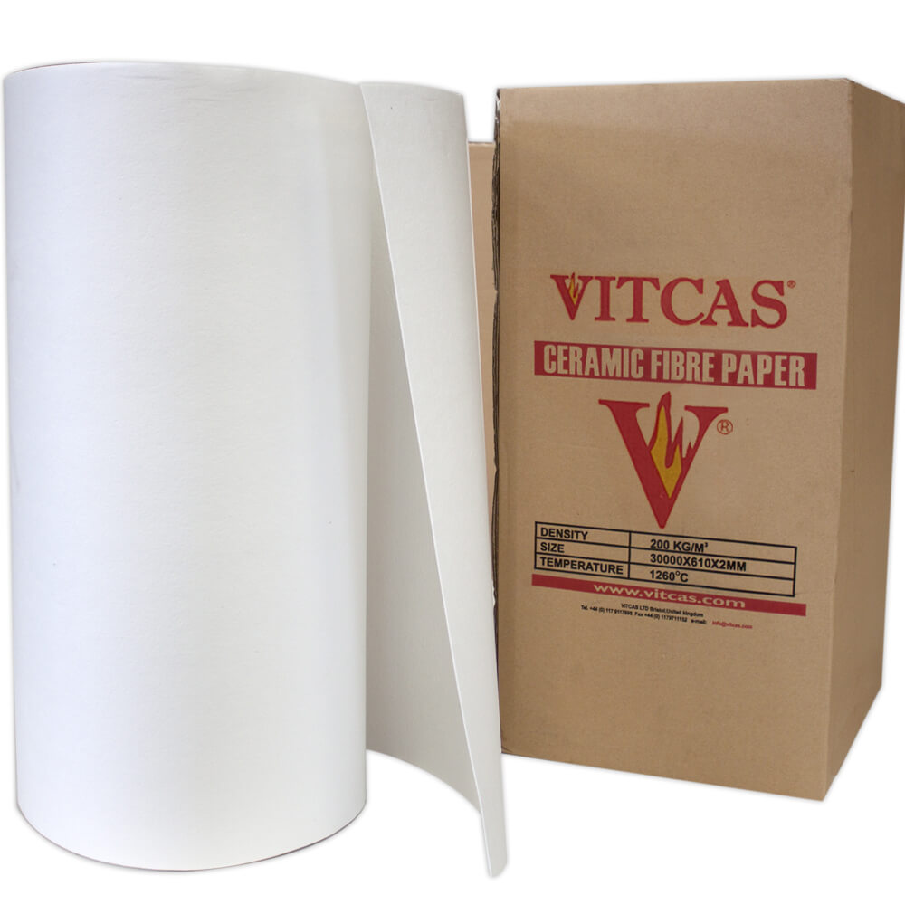 Vitcas ceramic fibre paper for specified separator and gasket details
